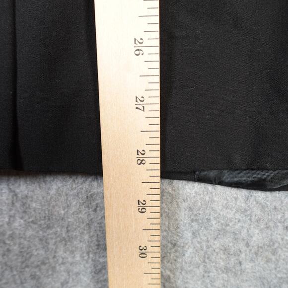 Norma Kamali Blazer Womens Medium Boyfriend Jacket One Button Minimalist Classic - Picture 9 of 10